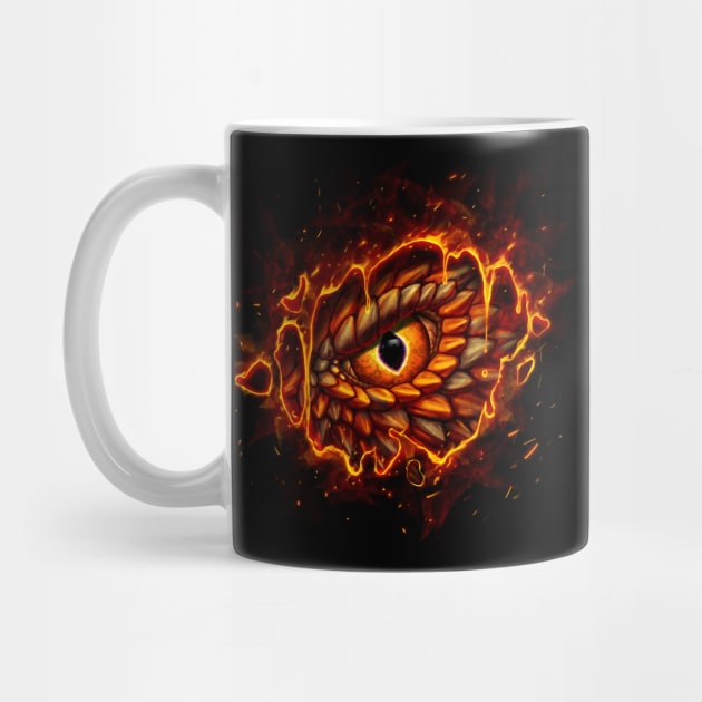 Fire Dragon Eye by chriskar